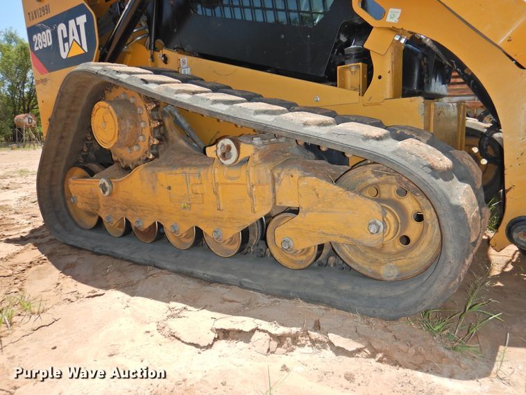 image for item GN9937 2019 Caterpillar 289D  tracked skid steer loader