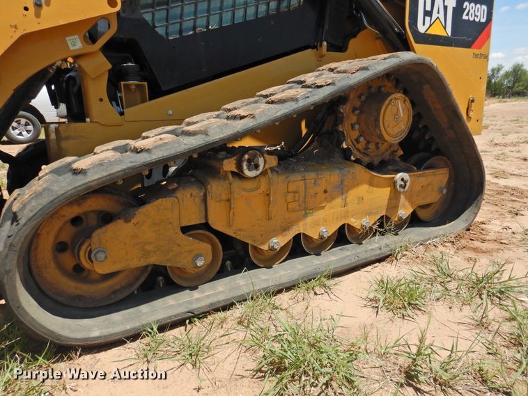 image for item GN9937 2019 Caterpillar 289D  tracked skid steer loader
