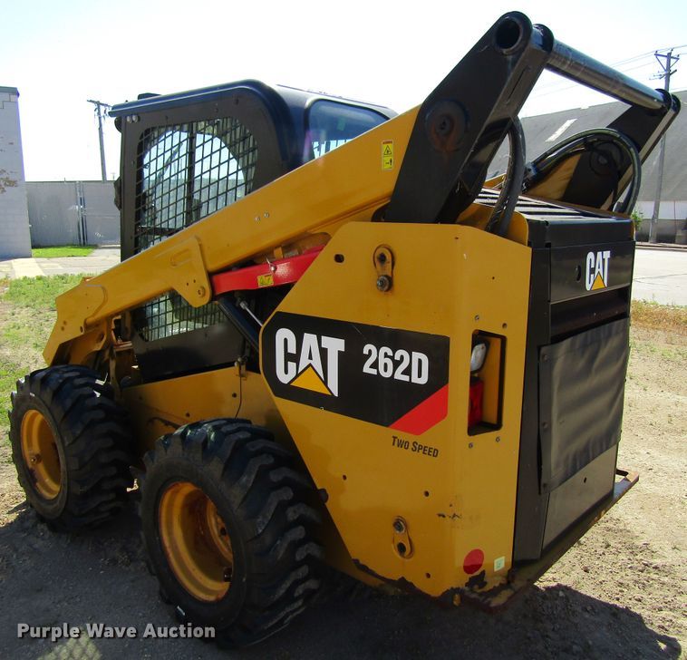 image for item GQ9020 2015 Caterpillar 262D  skid steer loader