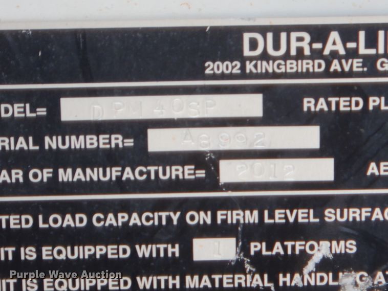 image for item GT9261 2012 Ford F550 Super Duty  bucket truck