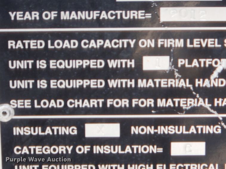 image for item GT9261 2012 Ford F550 Super Duty  bucket truck