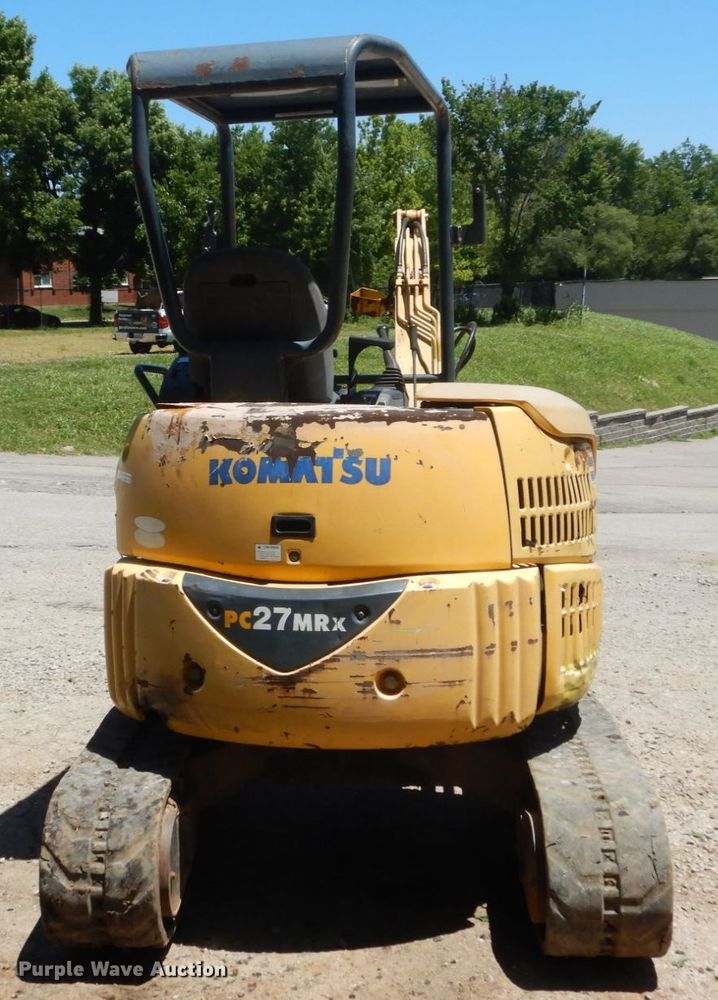 image for item GV9067 2003 Komatsu PC27MRX  mini excavator