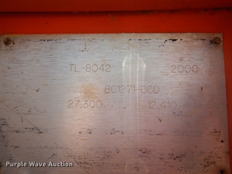 image for item GV9075 2000 SkyTrack TL-8042  telehandler