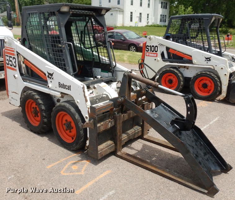 image for item HA9255 2003 Bobcat 553  skid steer loader