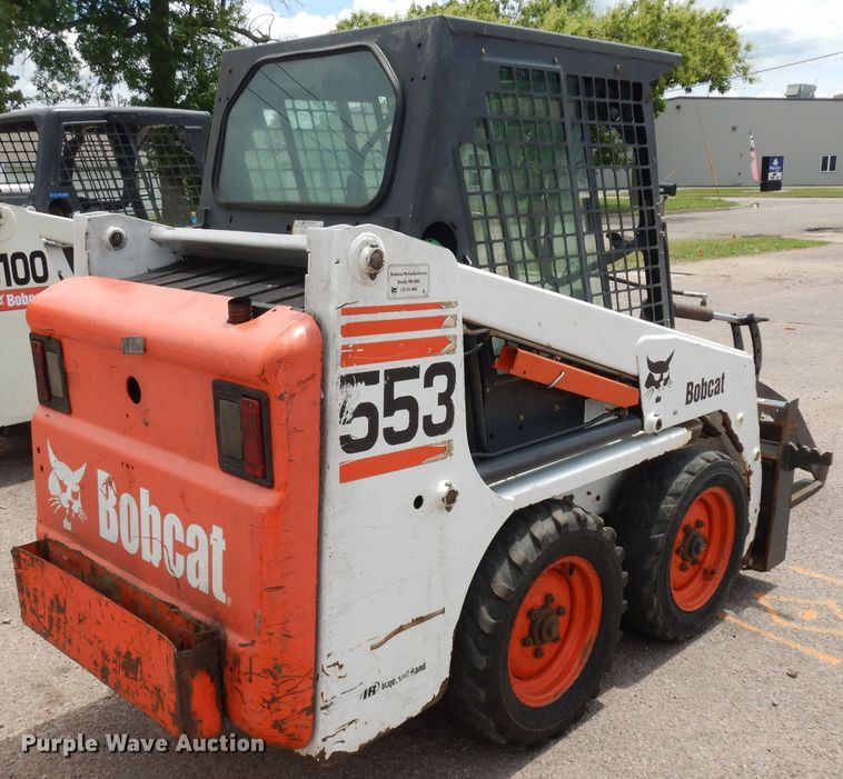 image for item HA9255 2003 Bobcat 553  skid steer loader