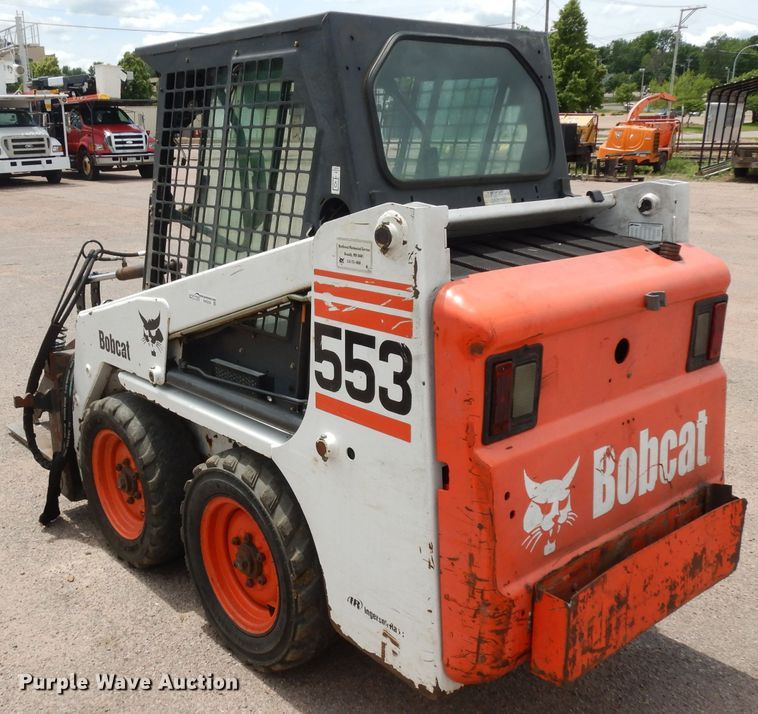 image for item HA9255 2003 Bobcat 553  skid steer loader