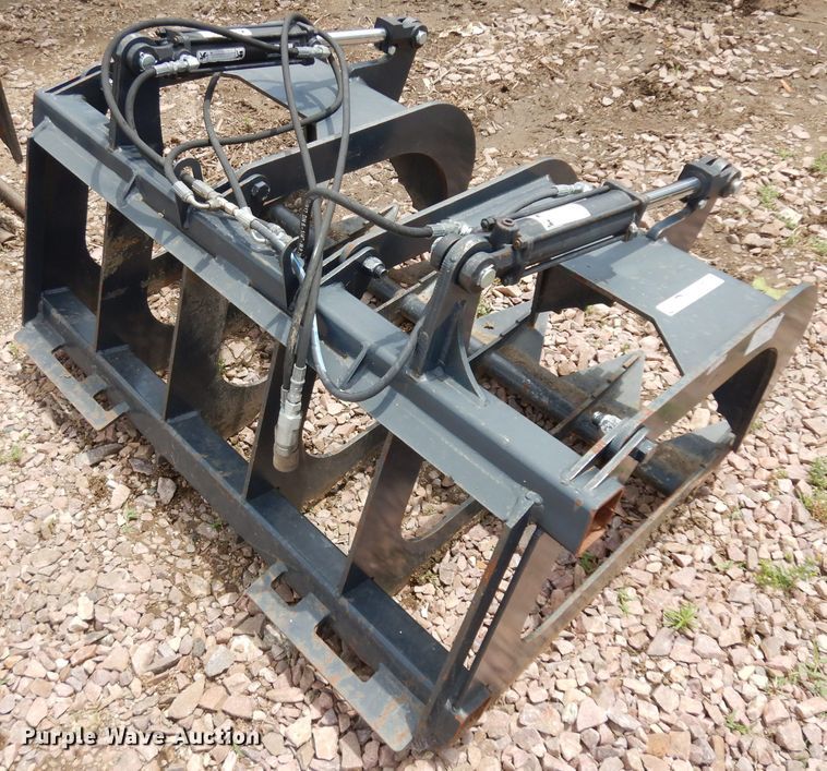 image for item HA9258 50"W skid steer grapple bucket