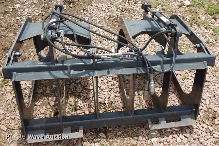 image for item HA9258 50"W skid steer grapple bucket