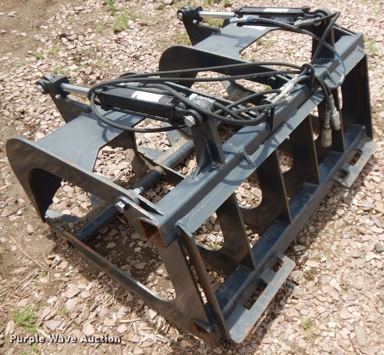 image for item HA9258 50"W skid steer grapple bucket