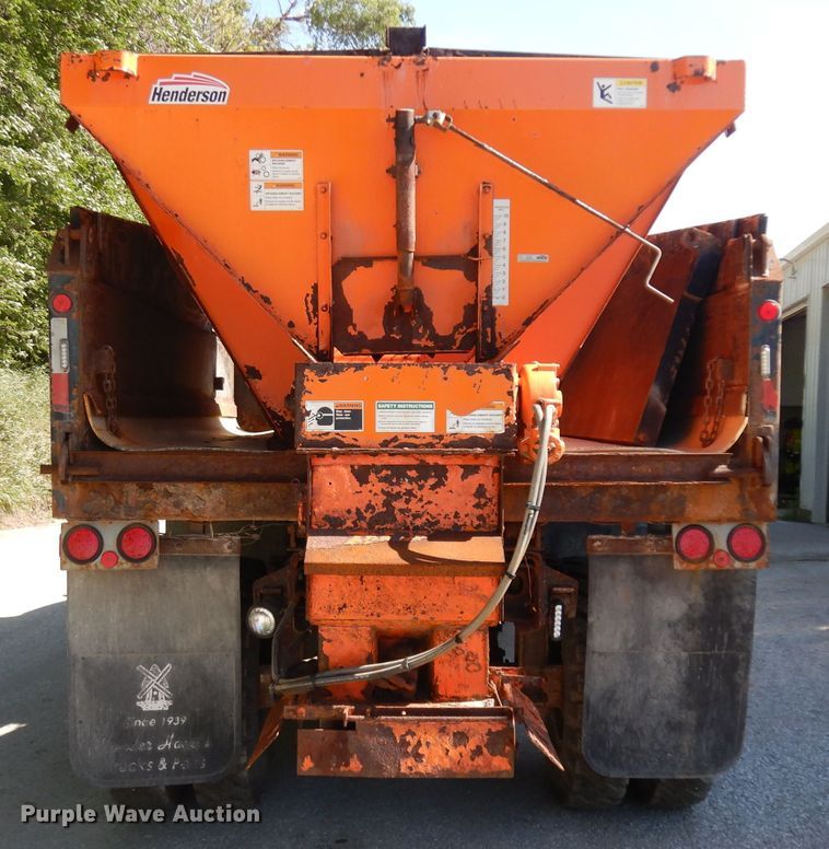 image for item HA9282 1993 International 4900  dump truck