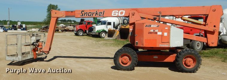 image for item HM9618 2002 Snorkel AB-60JALF0  boom lift