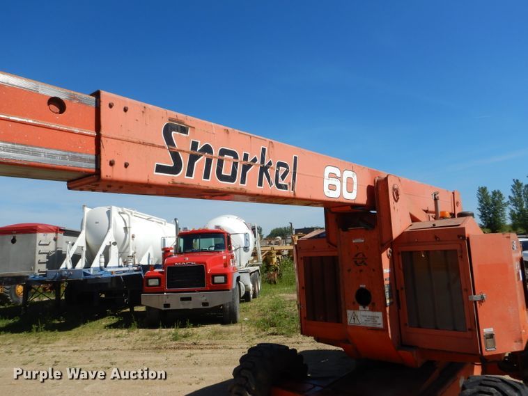 image for item HM9618 2002 Snorkel AB-60JALF0  boom lift