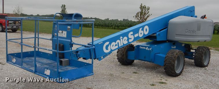 image for item HM9632 2007 Genie S-60  boom lift