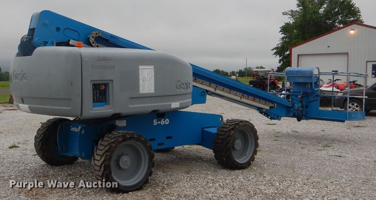 image for item HM9632 2007 Genie S-60  boom lift