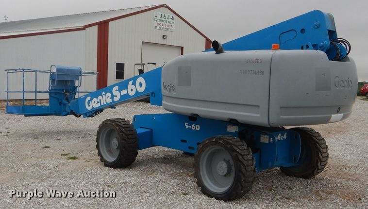 image for item HM9632 2007 Genie S-60  boom lift