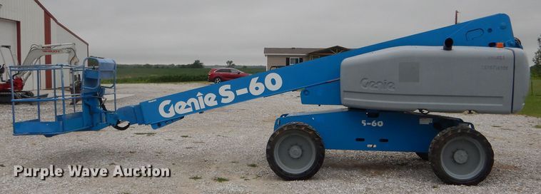 image for item HM9632 2007 Genie S-60  boom lift
