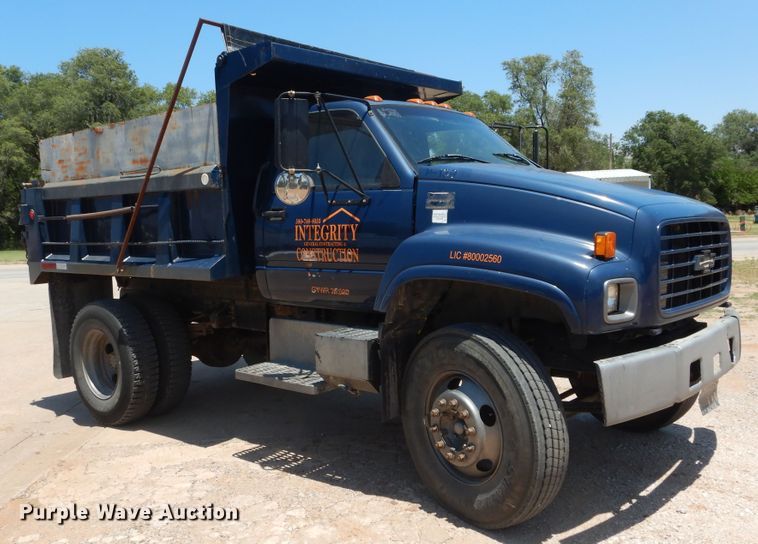 image for item HS9693 1997 Chevrolet C7500  dump truck