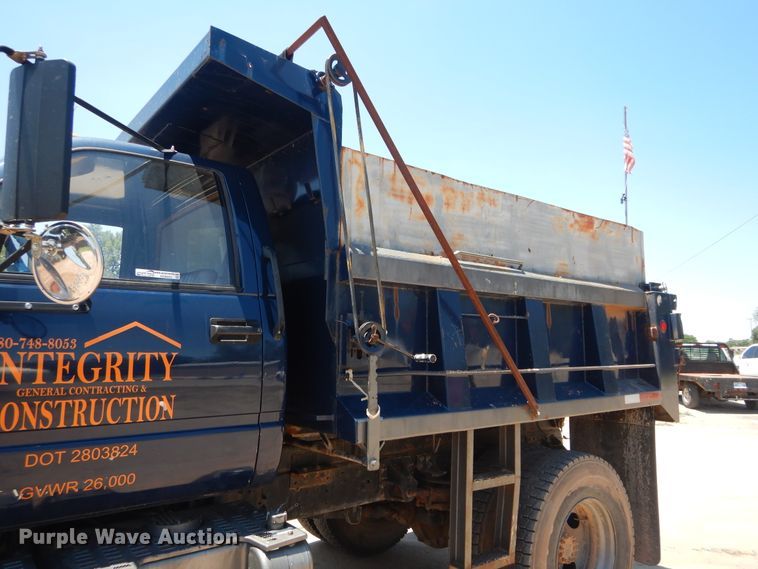 image for item HS9693 1997 Chevrolet C7500  dump truck