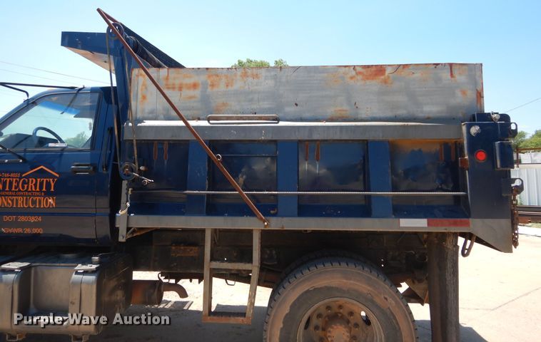 image for item HS9693 1997 Chevrolet C7500  dump truck