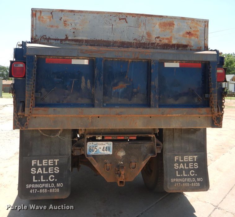 image for item HS9693 1997 Chevrolet C7500  dump truck