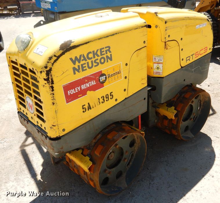 image for item HV9177 Wacker RTLXSC3  vibratory trench compactor