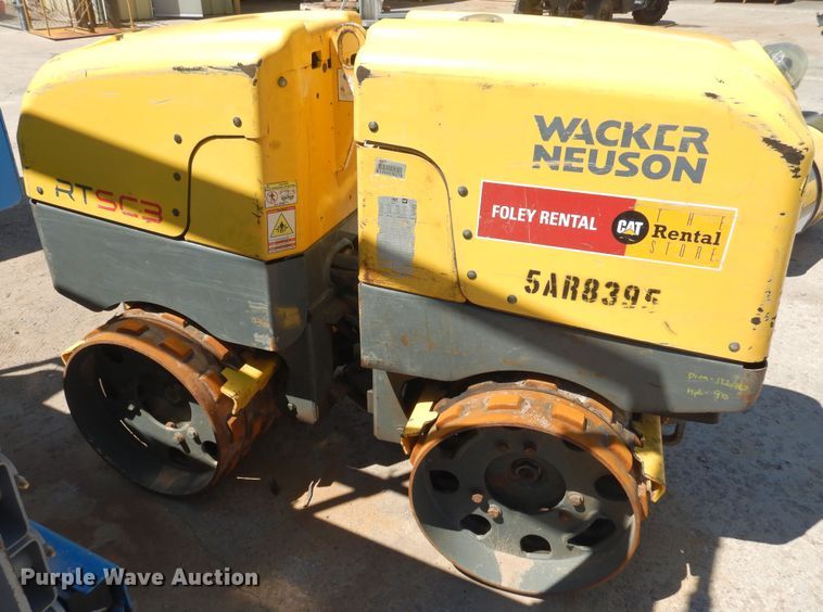 image for item HV9177 Wacker RTLXSC3  vibratory trench compactor