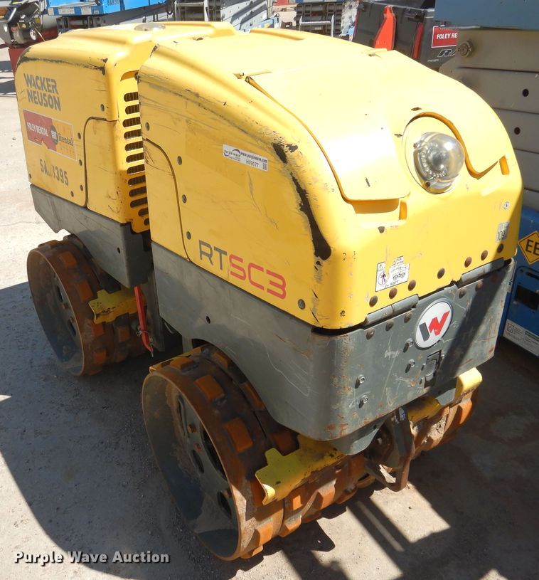 image for item HV9177 Wacker RTLXSC3  vibratory trench compactor