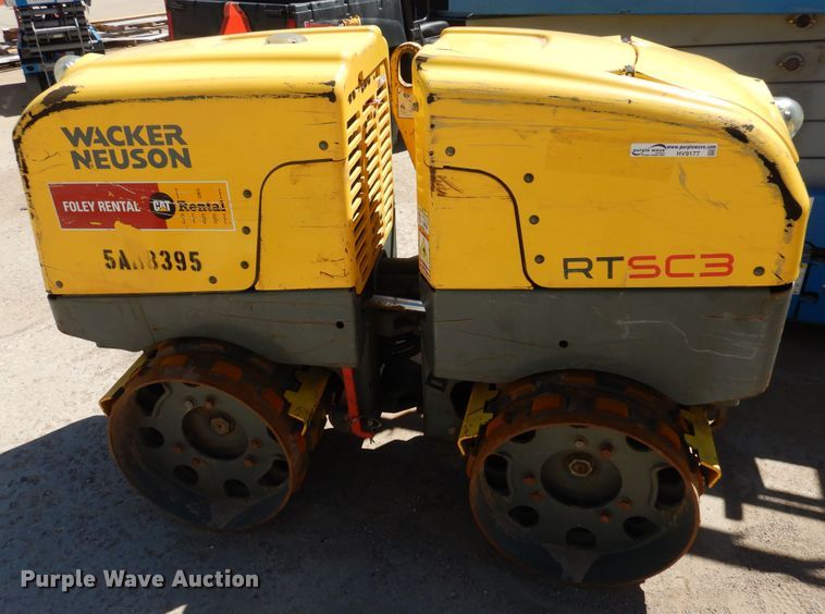 image for item HV9177 Wacker RTLXSC3  vibratory trench compactor