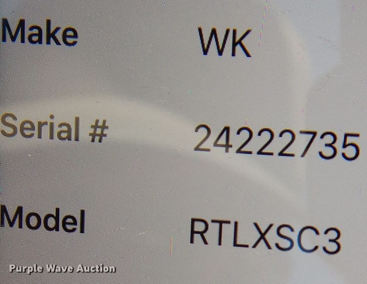 image for item HV9177 Wacker RTLXSC3  vibratory trench compactor