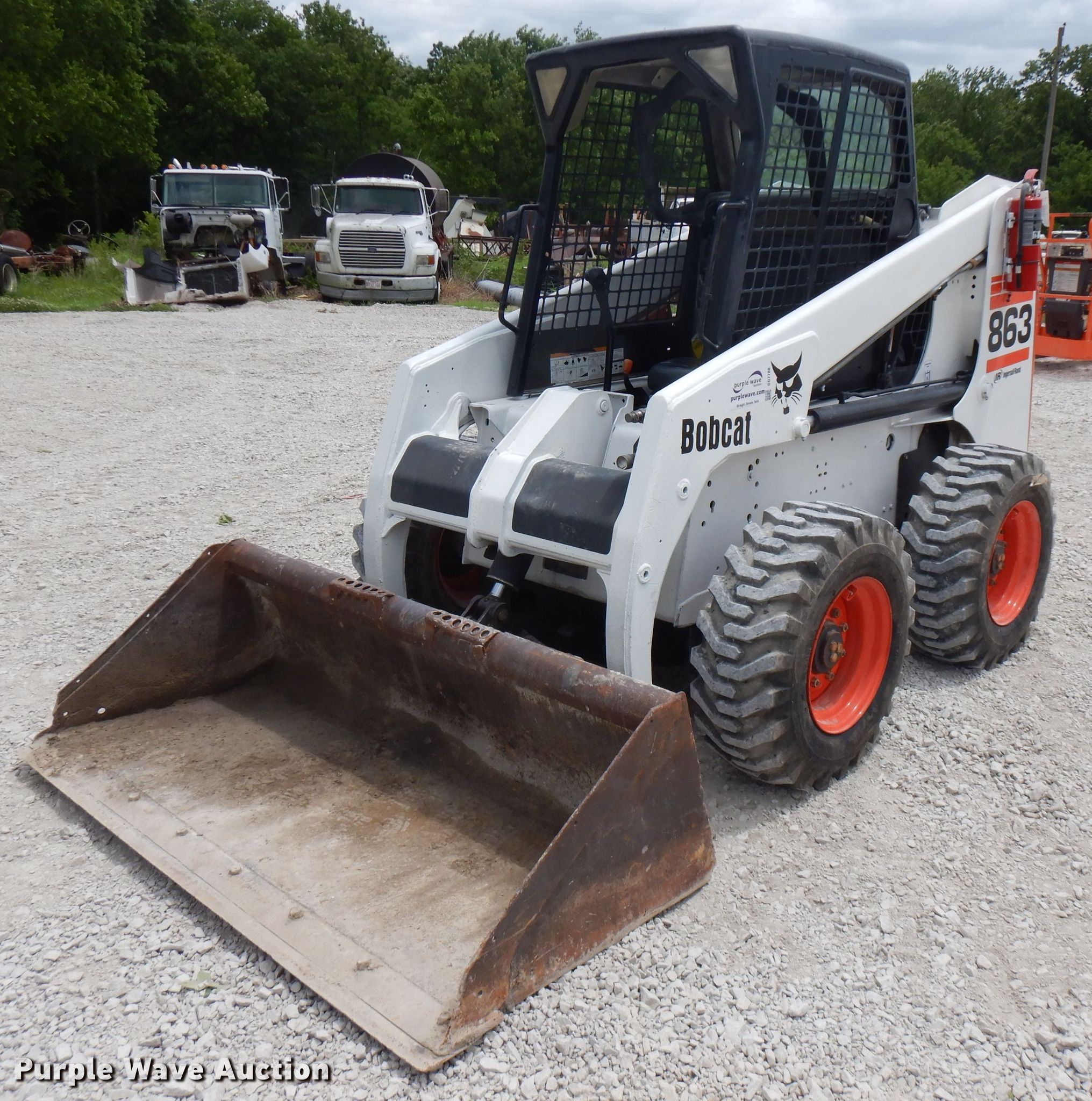 2000 Bobcat 863 skid steer loader in Jasper , KS | Item DG7788 sold