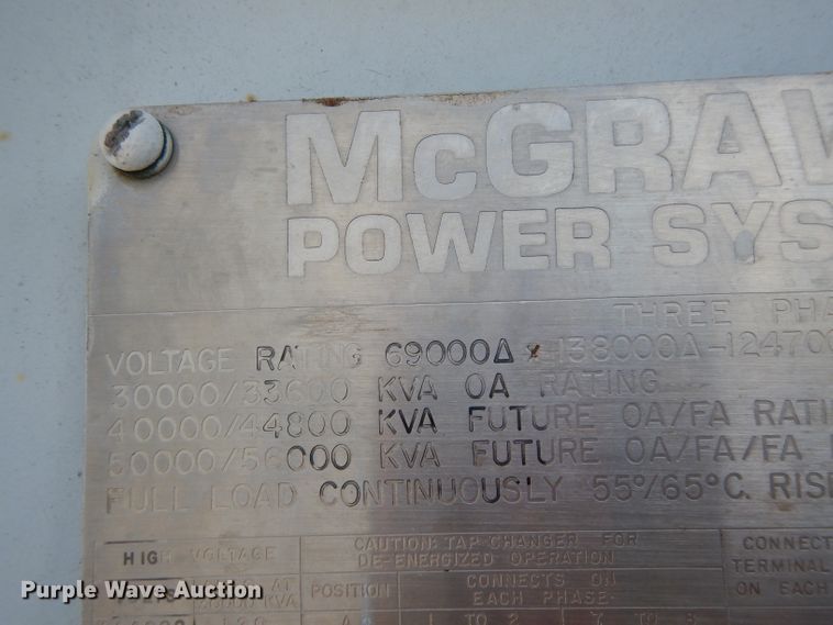 image for item DG6810 McGraw-Edison transformer