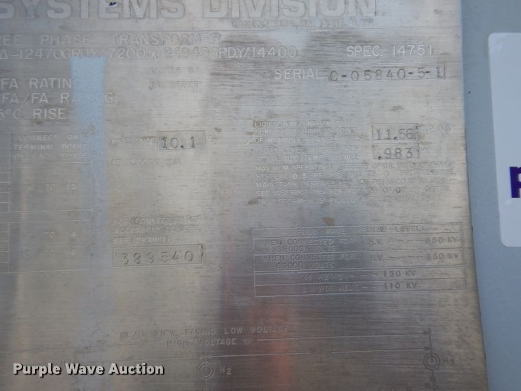 image for item DG6810 McGraw-Edison transformer