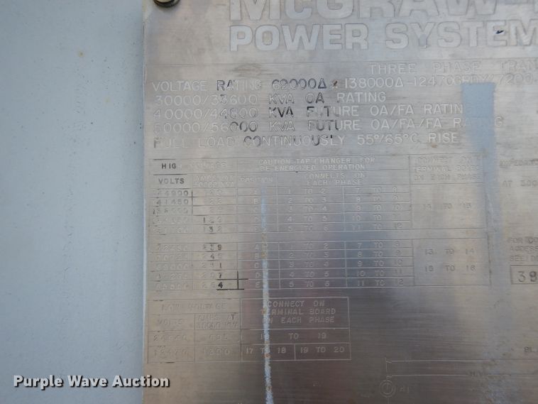 image for item DG6810 McGraw-Edison transformer