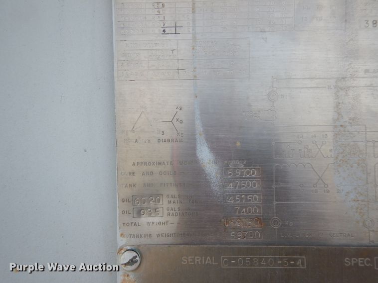 image for item DG6810 McGraw-Edison transformer