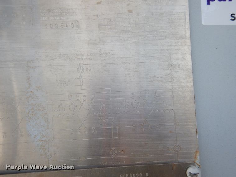 image for item DG6810 McGraw-Edison transformer