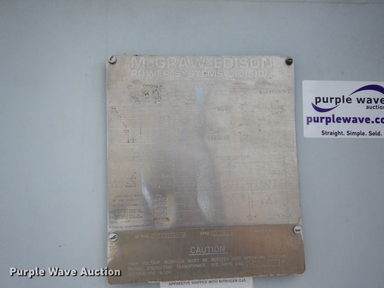 image for item DG6810 McGraw-Edison transformer