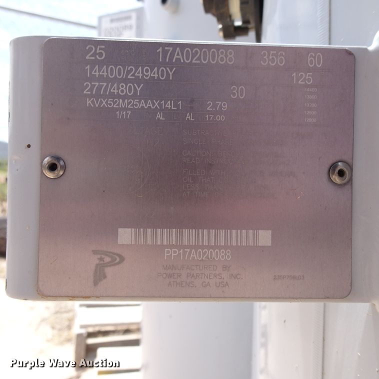 image for item GC9198 (3) overhead transformers