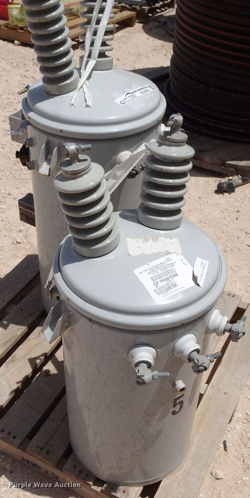 image for item GC9201 (2) overhead transformers