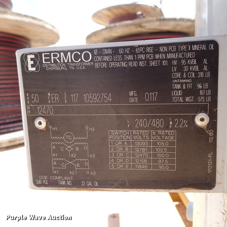 image for item GC9202 (3) overhead transformers