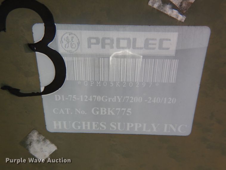 image for item HC9531 (4) Prolec transformers