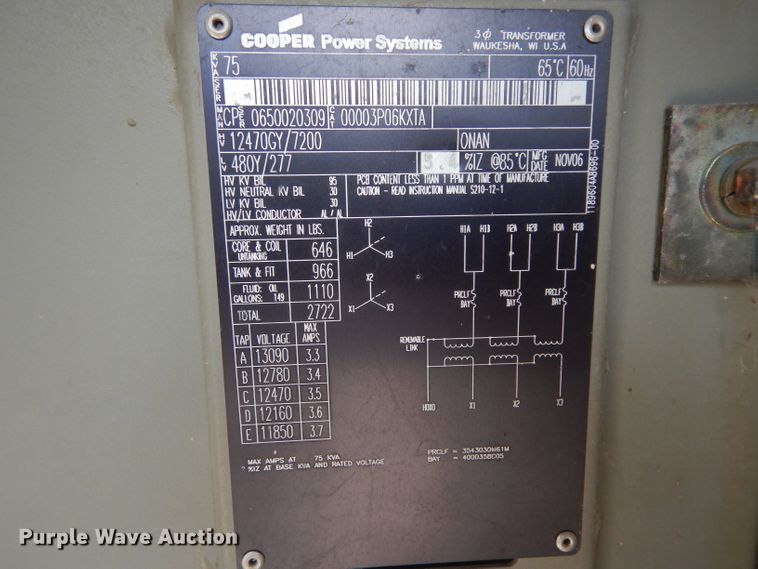 image for item HC9534 Transformer