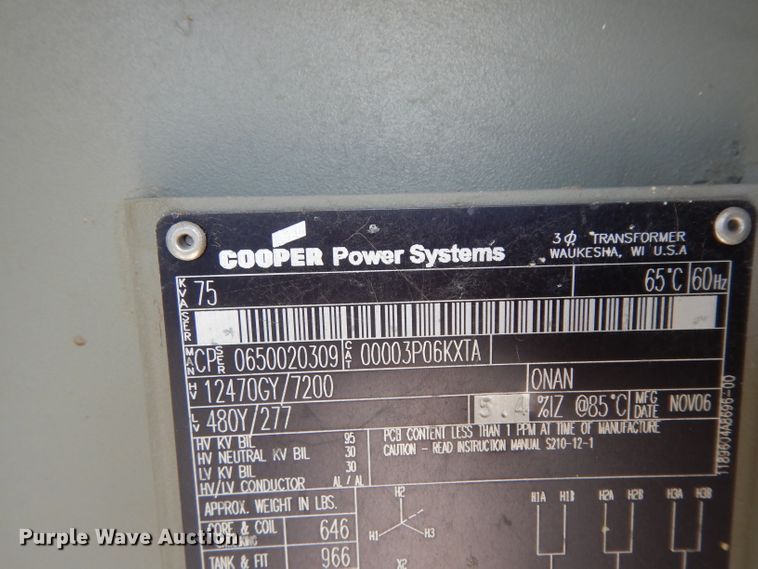 image for item HC9534 Transformer