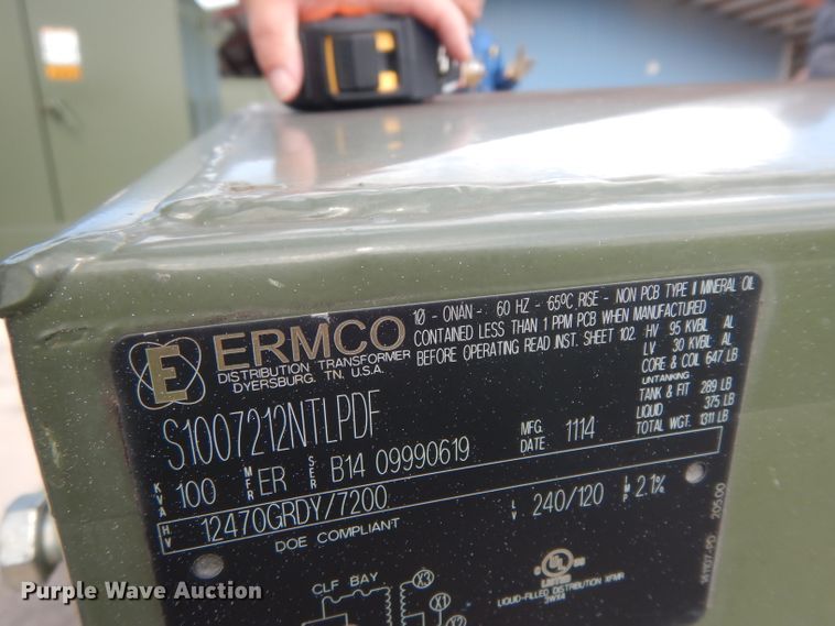 image for item HC9548 (4) stainless steel transformers