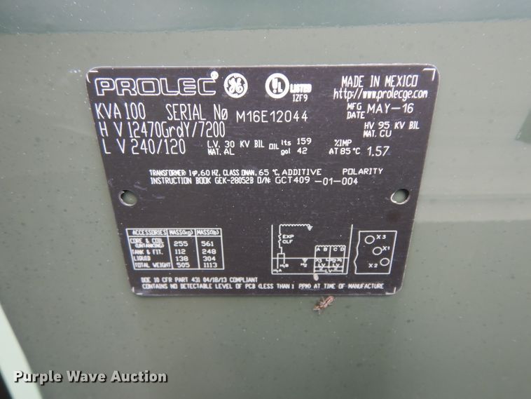 image for item HC9548 (4) stainless steel transformers