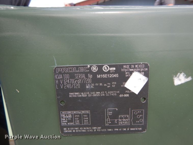 image for item HC9548 (4) stainless steel transformers