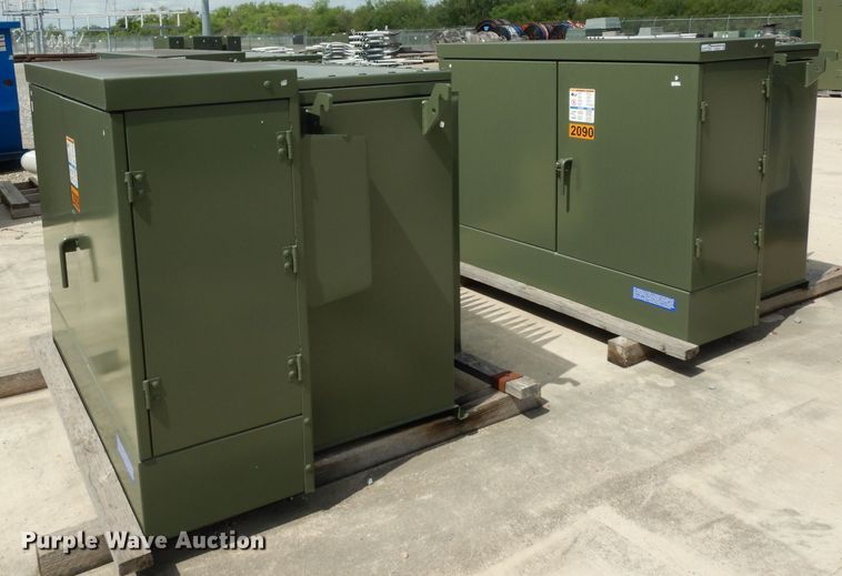 image for item HC9551 (2) 2016 Ermco stainless steel transformers