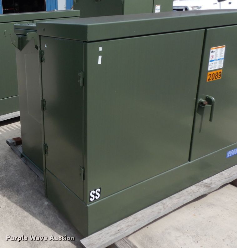 image for item HC9551 (2) 2016 Ermco stainless steel transformers