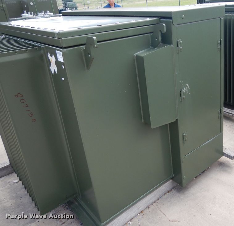 image for item HC9551 (2) 2016 Ermco stainless steel transformers