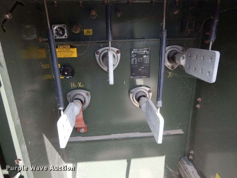 image for item HC9551 (2) 2016 Ermco stainless steel transformers