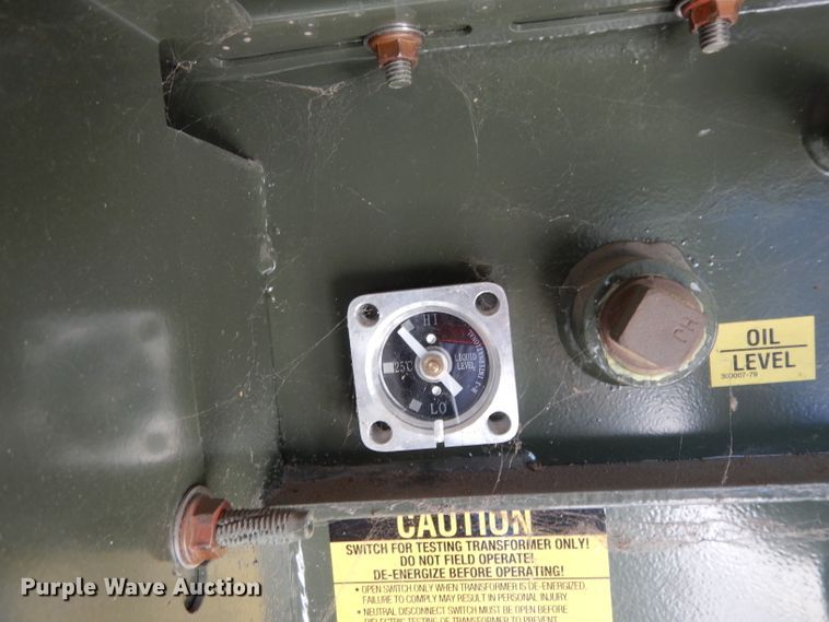 image for item HC9551 (2) 2016 Ermco stainless steel transformers